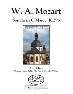 mozart.sonata in c major k296.cover image 240px